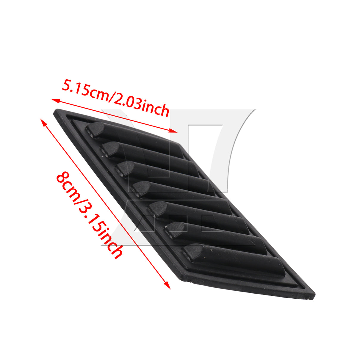 BQLZR 1pc Luggage Plastic Stud Suitcase Feet Pad Black 8x5.15cm High-quality Material Replacement J214