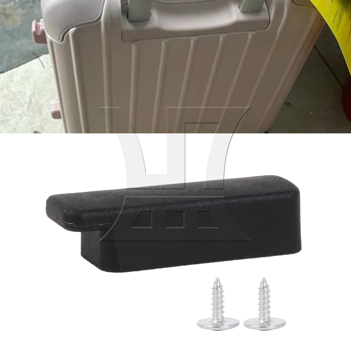 BQLZR 1pc Suitcase Side Foot Nail Bracket No. 5 for Repairing Side Foot Nails On The Travel Case