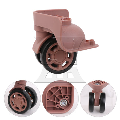 BQLZR 1pc Travel Luggage W235 Rose Gold for Repairing Travel Case Wheels