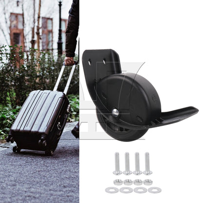 BQLZR 1pc Travel Luggage D003 Black Left for Repairing Travel Case Wheels