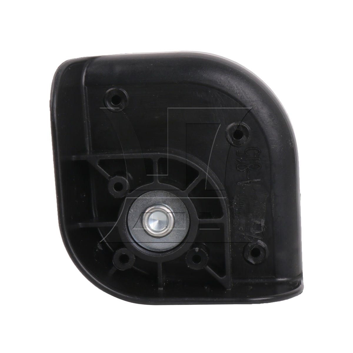BQLZR 1pc Travel Baggage W164 Black Right Wheel for Repairing Travel Case Wheels