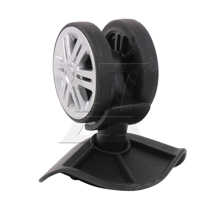 BQLZR 1pc Travel Suitcase and Luggage W059 Black Right Wheel for Repairing Travel Case Wheels