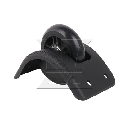 BQLZR 1pc Travel Luggage D003 Black Right Wheel for Repairing Travel Case Wheels