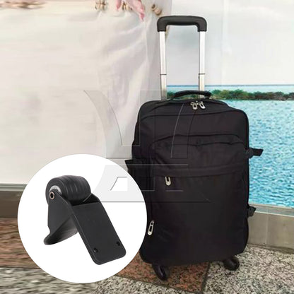 BQLZR 1pc Multi-Function Bag Right Angle Directional Wheel Wl033 Black for Repairing Travel Case Wheels