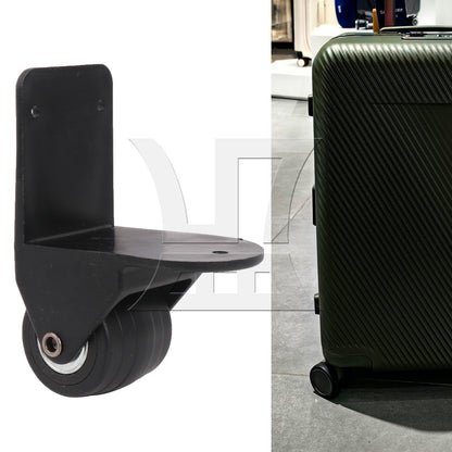 BQLZR 1pc Multi-Function Bag Right Angle Directional Wheel Wl033 Black for Repairing Travel Case Wheels