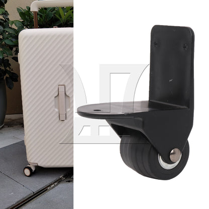 BQLZR 1pc Multi-Function Bag Right Angle Directional Wheel Wl033 Black for Repairing Travel Case Wheels