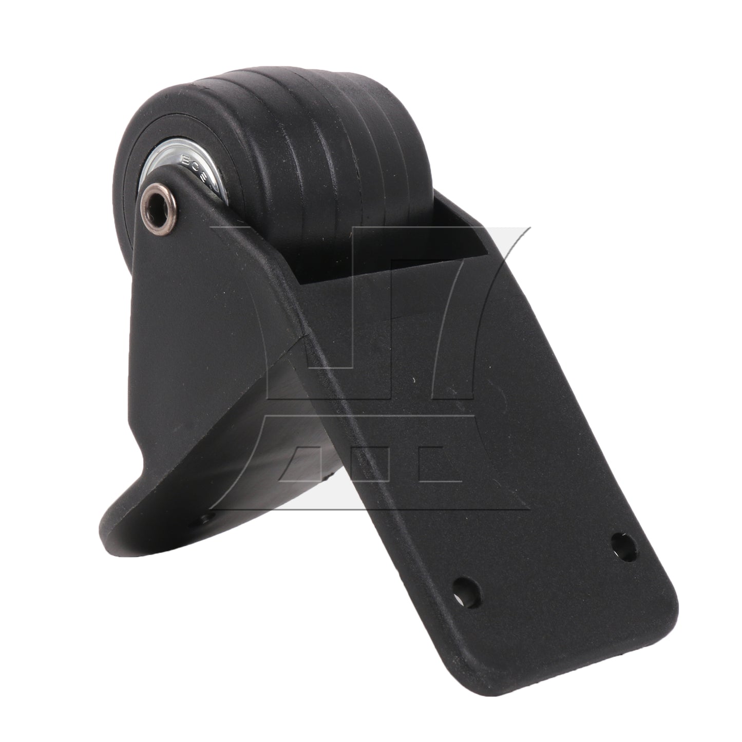BQLZR 1pc Multi-Function Bag Right Angle Directional Wheel Wl033 Black for Repairing Travel Case Wheels