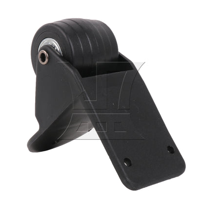 BQLZR 1pc Multi-Function Bag Right Angle Directional Wheel Wl033 Black for Repairing Travel Case Wheels