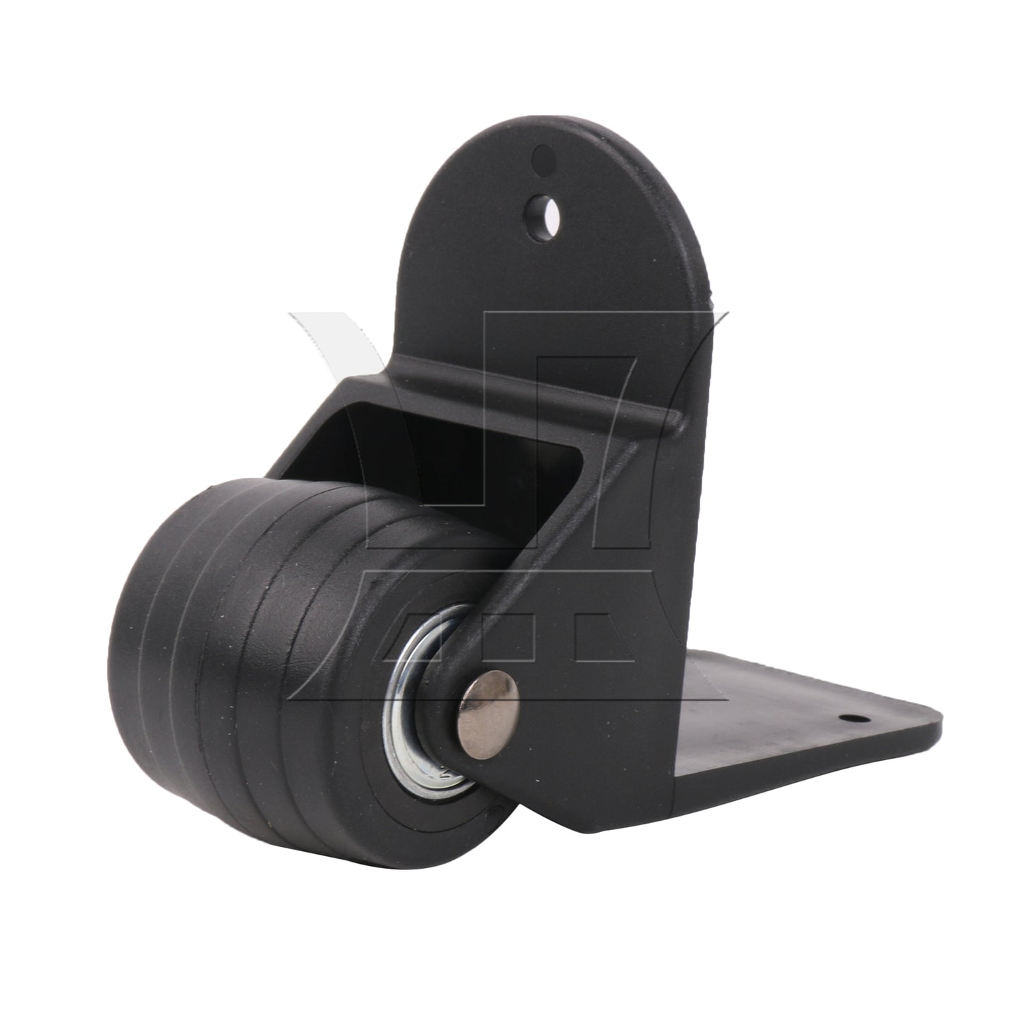 BQLZR 1pc Multi-Function Bag Right Angle Directional Wheel Wl033 Black for Repairing Travel Case Wheels