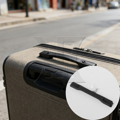 BQLZR 1pc Luggage Suitcase Handle 6001 Black Travel Bag Accessories Handle