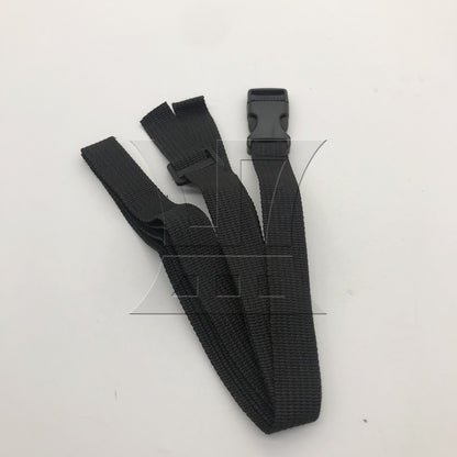 BQLZR 1pc Luggage Strap Width 2cm x Length 150cm No Elastic Black for Long-Distance Travel Business Travel
