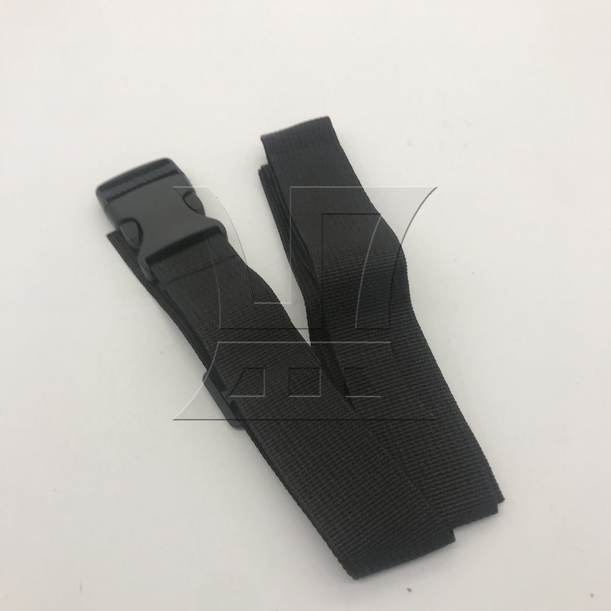 BQLZR 1pc Luggage Strap Width 3cm x Length 150cm No Elastic Black for Long-Distance Travel Business Travel