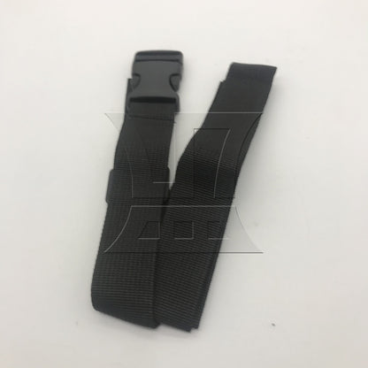 BQLZR 1pc Luggage Strap Width 3cm x Length 150cm No Elastic Black for Long-Distance Travel Business Travel