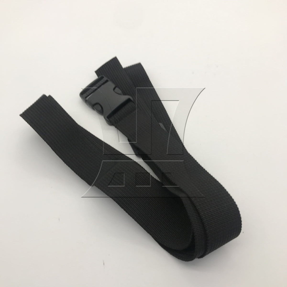 BQLZR 1pc Luggage Strap Width 3cm x Length 200cm Non-Elastic Black for Long-Distance Travel Business Travel