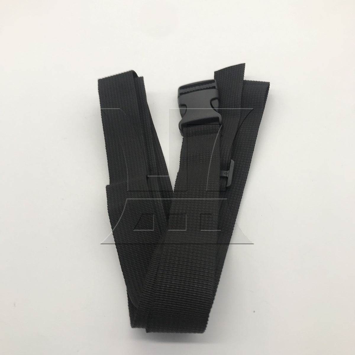 BQLZR 1pc Luggage Strap Width 3cm x Length 200cm Non-Elastic Black for Long-Distance Travel Business Travel