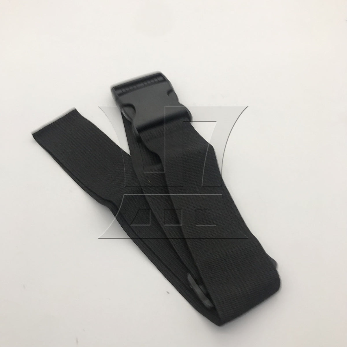 BQLZR 1pc Luggage Strap Width 5cm x Length 100cm No Elastic Black for Long-Distance Travel Business Travel