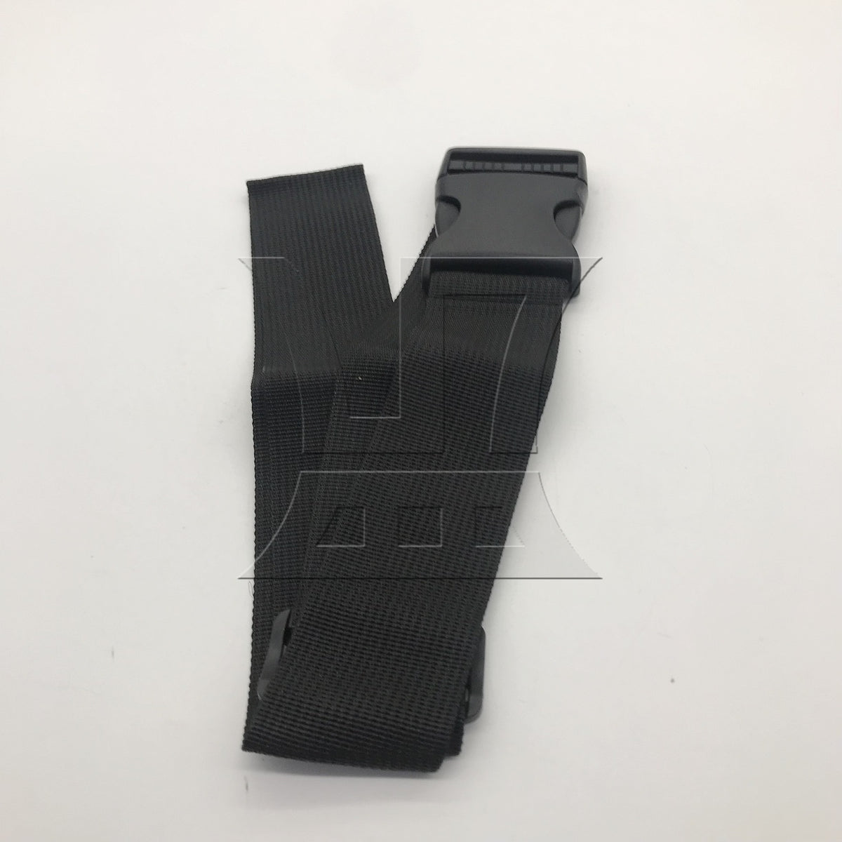 BQLZR 1pc Luggage Strap Width 5cm x Length 100cm No Elastic Black for Long-Distance Travel Business Travel