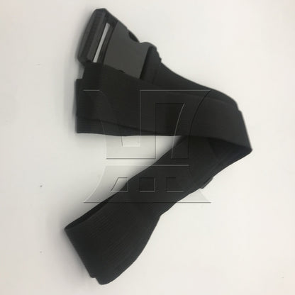 BQLZR 1pc Luggage Strap Width 5cm x Length 200cm Non-Elastic Black for Long-Distance Travel Business Travel