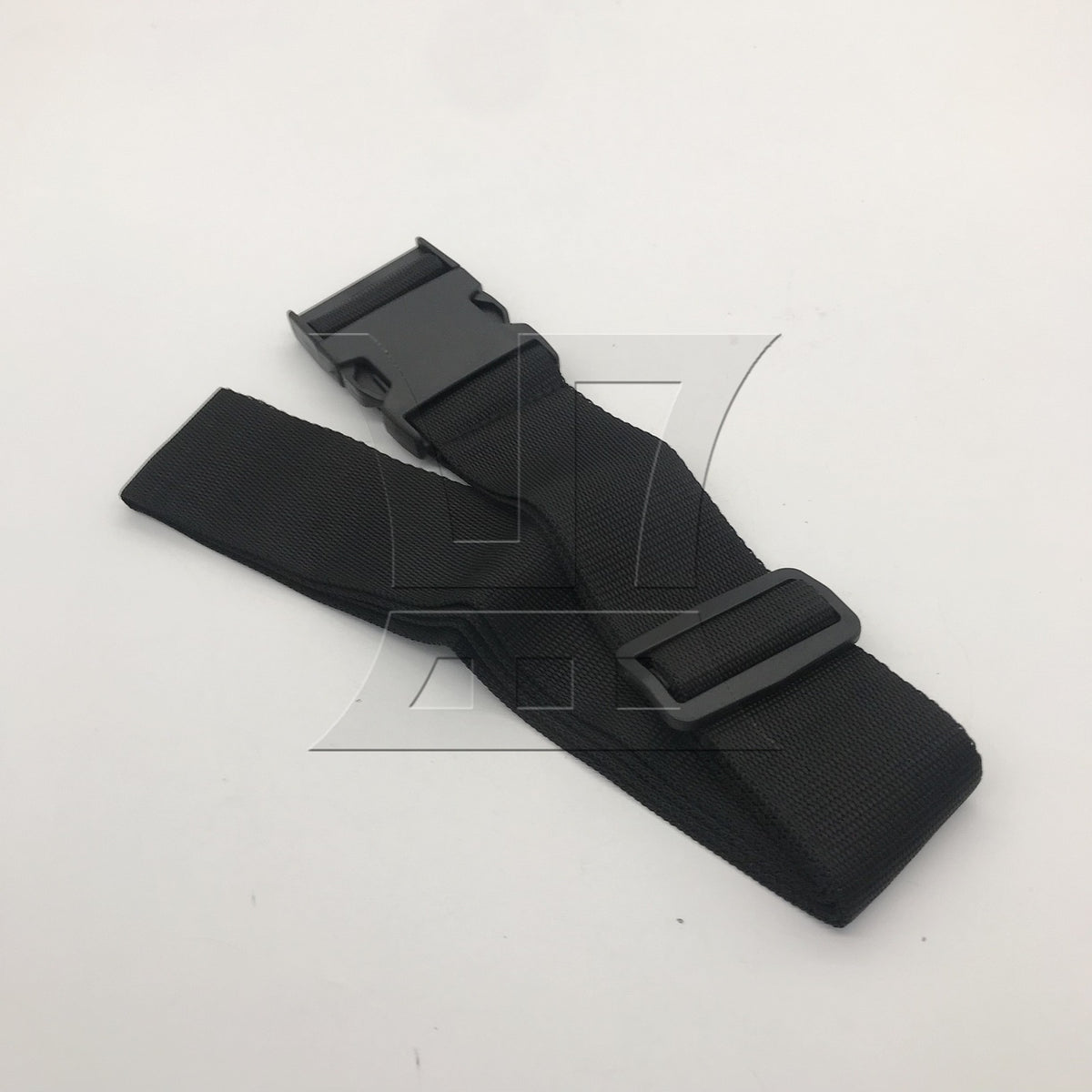 BQLZR 1pc Luggage Strap Width 5cm x Length 180cm No Elastic Black for Long-Distance Travel Business Travel