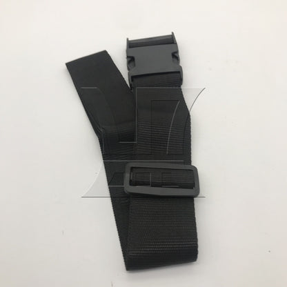 BQLZR 1pc Luggage Strap Width 5cm x Length 180cm No Elastic Black for Long-Distance Travel Business Travel