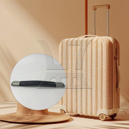 BQLZR 1pc Luggage Suitcase Handle 24cm Black RB-081A for Suitcase