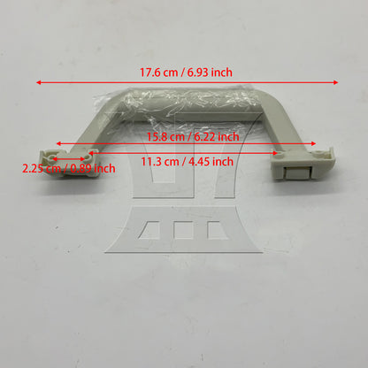 BQLZR 1pc Luggage Handle Replacement 17.6cm White for Universal Handheld Handle
