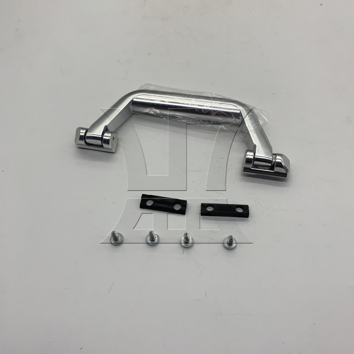 BQLZR 1pc Luggage Handle Replacement 17.6cm Silver for Travling Luggage Handle