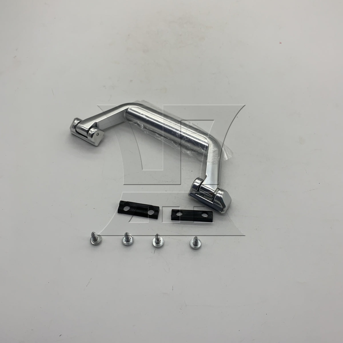 BQLZR 1pc Luggage Handle Replacement 17.6cm Silver for Travling Luggage Handle