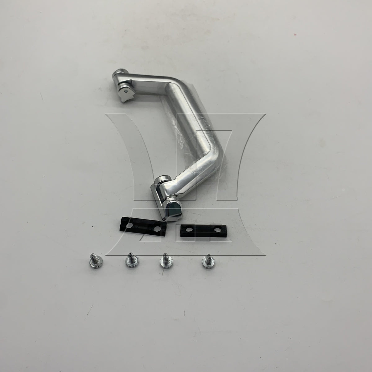 BQLZR 1pc Luggage Handle Replacement 17.6cm Silver for Travling Luggage Handle
