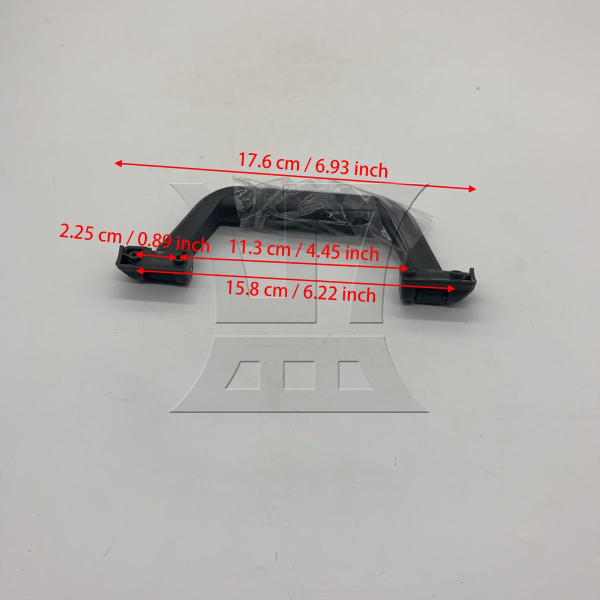 BQLZR 1pc Luggage Handle Replacement 17.6cm Dark Grey for Suitcase Luggage