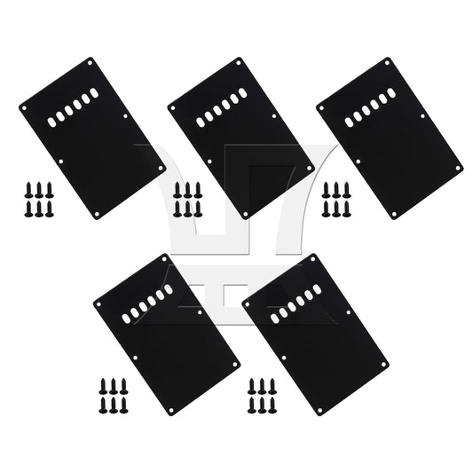 5 Pieces Black Guitar Tremolo Spring Cover for Electric Guitar