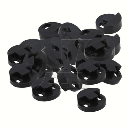 Round Style Rubber Mute For String Double Bass Blk