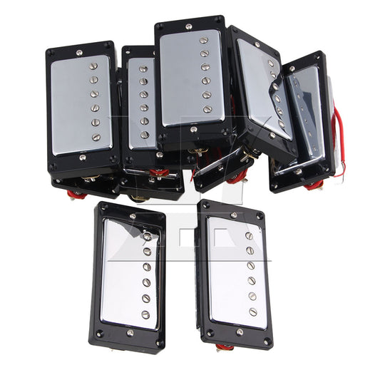 Chrome Plated Humbucker pickups For Electric Guitar Set Pack of 5 BQLZR