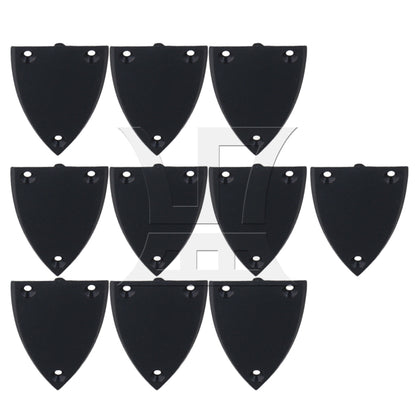 2Pieces BLACK 1 layer Triangle TRUSS ROD COVER FOR GUITAR