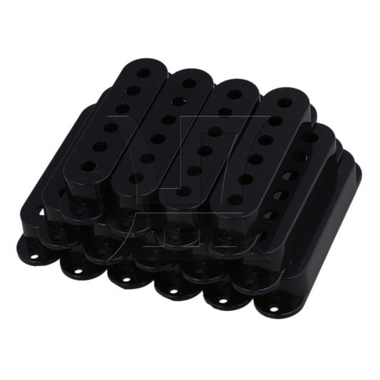5x Guitar Pickup Covers for Electric Guitar Single Coil Pickup Black