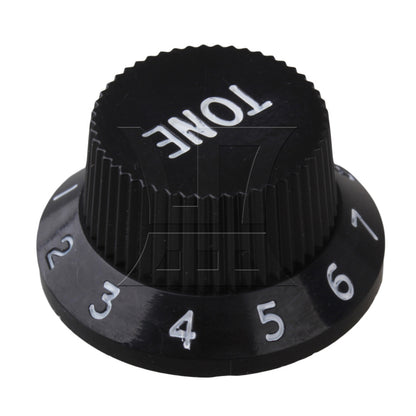 BQLZR 150x BQLZR Black Guitar Hat Speed Control Knobs Replacement White Number