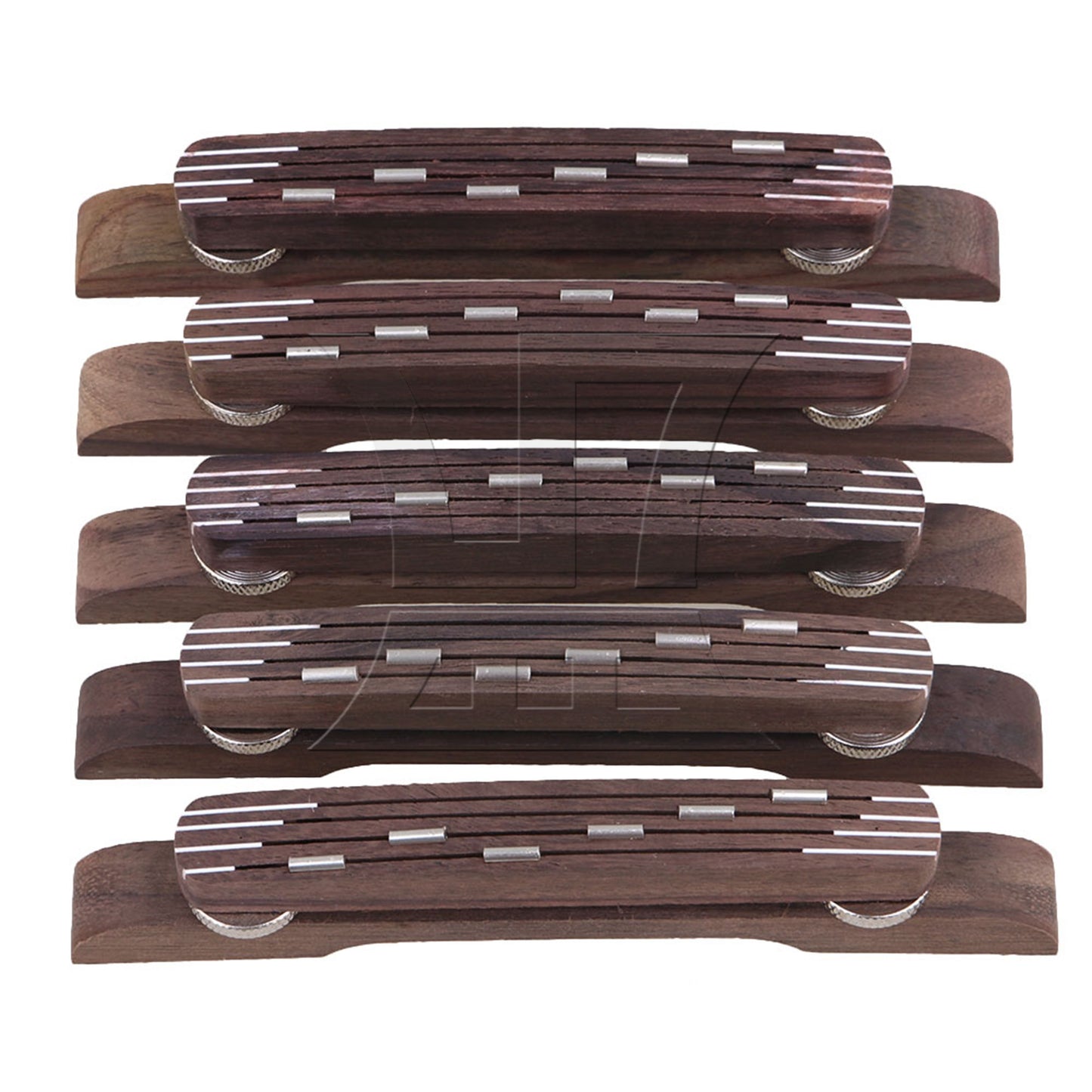 Adjustable Floating Bridge Rosewood for 6 String Archtop Jazz Guitar BQLZR