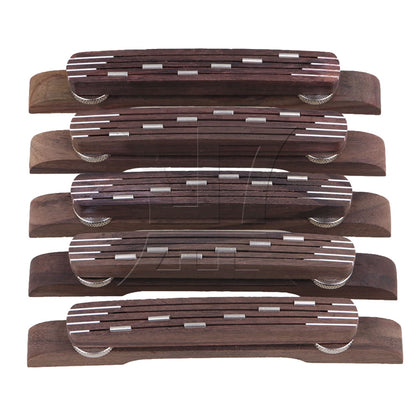 Adjustable Floating Bridge Rosewood for 6 String Archtop Jazz Guitar BQLZR