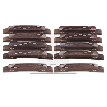 Adjustable Floating Bridge Rosewood for 6 String Archtop Jazz Guitar BQLZR
