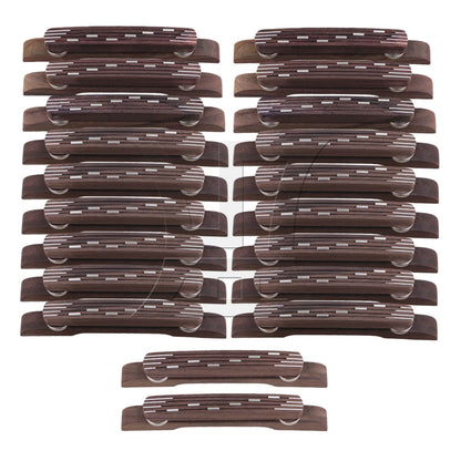 Adjustable Floating Bridge Rosewood for 6 String Archtop Jazz Guitar BQLZR
