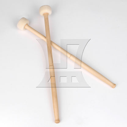 BQLZR Pieces Timpani Mallets Pair w/Wood Handle Soft Felt Head 39mm Diameter