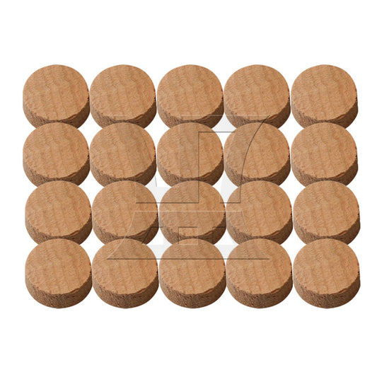 20 Packs 10mm Dia Waterkey Water Key Trumpet Drain Valve Cork Pad for Trumpet