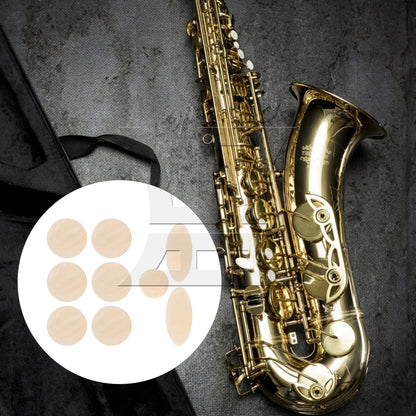 BQLZR Alto Tenor Soprano Saxophone Key Buttons Pearl Round & Oval Inlays Set of 2