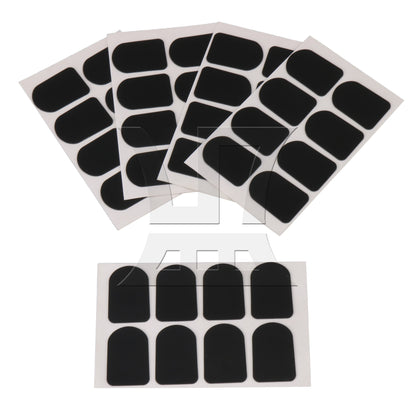 8 Alto/Tenor Saxophone Mouthpiece patches pads black