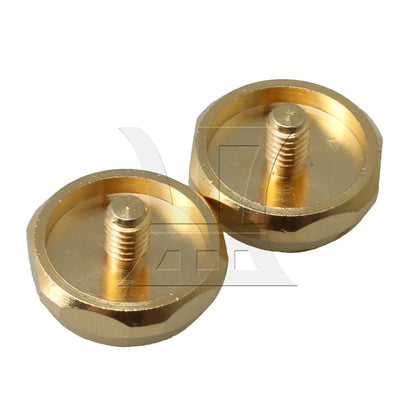 BQLZR 21Pieces Trumpet Drain Valve Key Accessories & Hexagon Finger Key Buttons