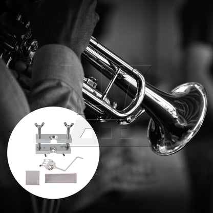 Trumpet Mouthpiece Puller Remover Metal Plating Sheet Music Clip Stand Holder