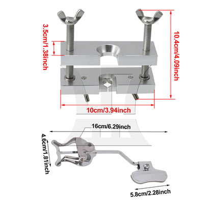 Trumpet Mouthpiece Puller Remover Metal Plating Sheet Music Clip Stand Holder