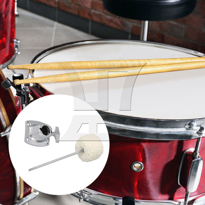 BQLZR 8.3x6.5x6cm Drum Mount Bracket & Cymbal Holder Clamp for Percussion Drum Parts