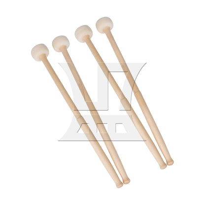 BQLZR Pieces Timpani Mallets Pair w/Wood Handle Soft Felt Head 39mm Diameter