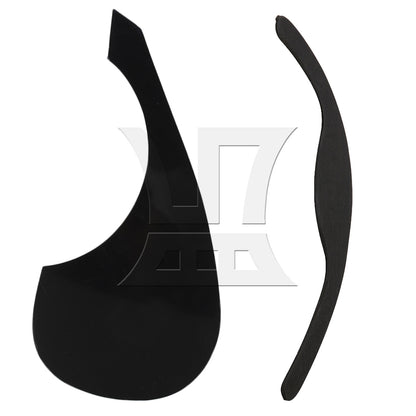BQLZR Rosewood Rose Pattern Self Adhesive Pickguard with Arm Rest for 40-41" Guitar